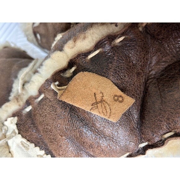 Malibu Cowboy Handmade by Phil USA Boots Size 8 Sherling Birkenstock Outsole - Picture 6 of 16